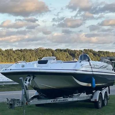 2014 Godfrey Hurricane Deck Boat Sun Deck 201 Sport