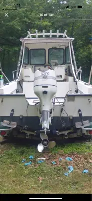 2001 Chawk 222 22ft pilot house