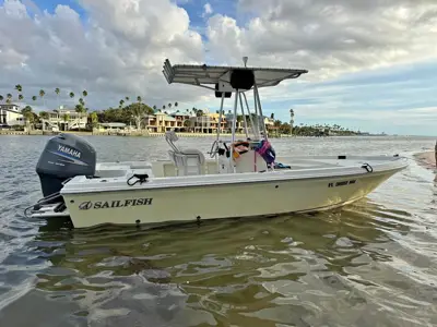 2007 Sailfish 2100 bay boat,150 Yamaha 276 hr
