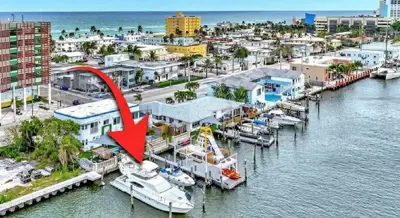 55’ Boat Slip on Hollywood Inter-coastal