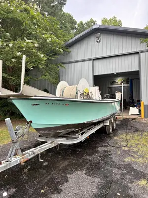 Commercial fishing boat