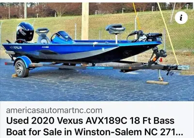 Vexus Bass Boat