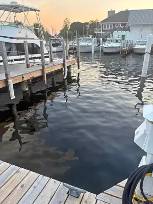 40 ft boat slip for rent in downtown Frankfort , Michigan