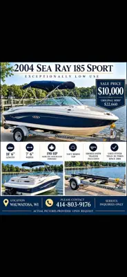 2004 Sea Ray Sport 185