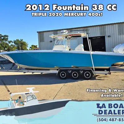 2012 Fountain 38 cc