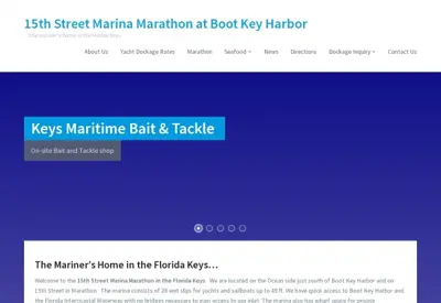 15th Street Marina Marathon (at Boot Key Harbor)