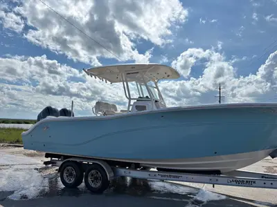 2022 Sea Fox 268 center console boat w/trailer 79hrs