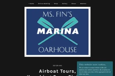 Ms. Fins Oarhouse Marina & Bait Shop