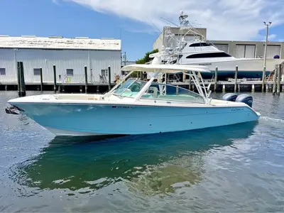 2021 Cobia 330 dual console