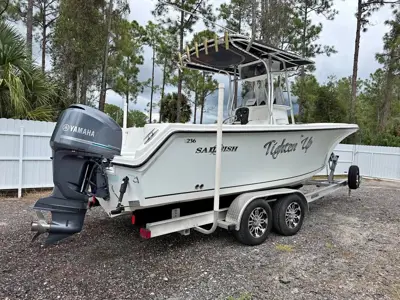 2005 SAILFISH 236 LIKE NEW. 2008 FOUR STROKE YAMAHA 225 ONLY 290 HOURS