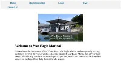 War Eagle Marina