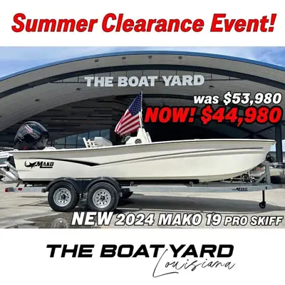 2024 Mako Pro Skiff 19 CC Center Console Bay Boat Mercury 115