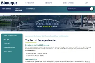 Port of Dubuque Marina