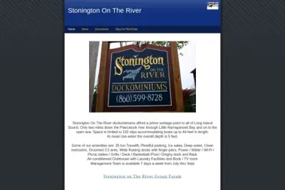 Stonington on the River