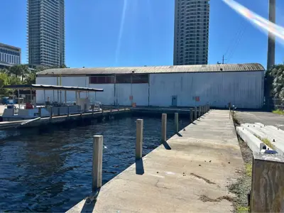 boat slip and indoor / outdoor storage