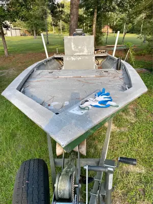 20’ Aluminum V-hull