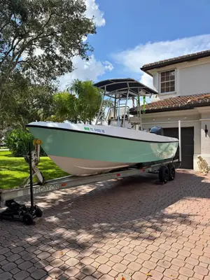 1986 AquaSport 20ft center console