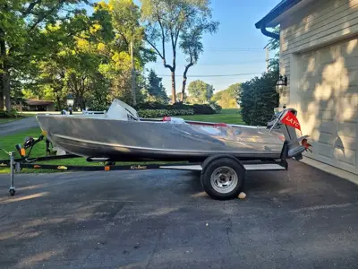 1953 Feather Craft skiff