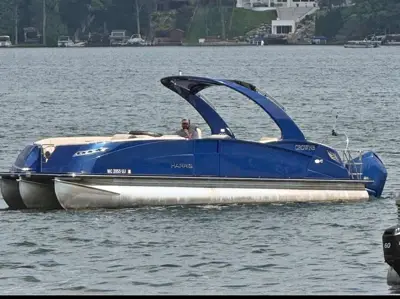 2020 Harris Crown 300 HP tritoon