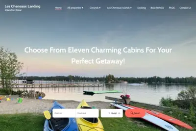 Les Cheneaux Landing