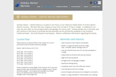 Holiday Harbor Cabrillo Marina