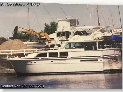 1985 Bertram Flybridge — 58ft