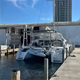 Boat slip downtown Fort Lauderdale