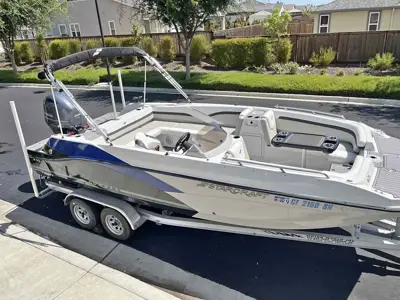 2023 StarCraft Deck Boat. Fishing and water sports.