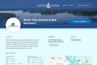 River City Marina - A Madison Marinas Property
