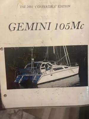 2001 Gemini 105MC Catamaran gemini 105mc