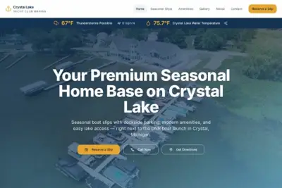 Crystal Lake Yacht Club - Marina