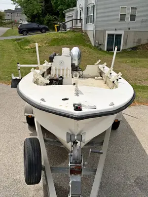 2007 Seahawk 200 side console boat w/2020 90 HP Honda motor / 792 hrs