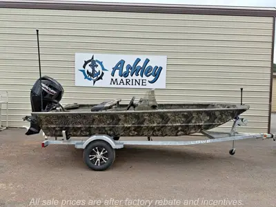 2027 lowe 1650 sc camo boat roughneck