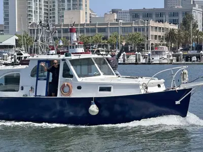 1960 Navy trawler