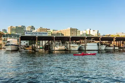 55' COVERED MOORAGE AT PORTAGE BAY - CASCADE MARINA