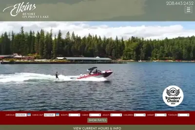 Elkins Resort on Priest Lake