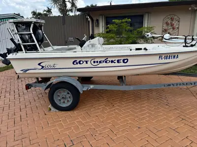 2000 Scout Flats 145 Skiff