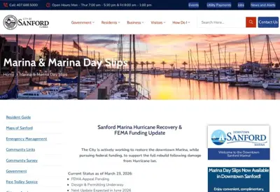 Free Marina Day Slips