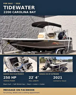 2016 Tidewater Carolina 2200