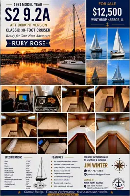 30’ sailboat