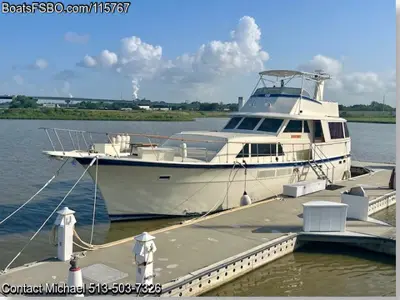 1973 Hatteras 58 Triple Cabin — 63ft