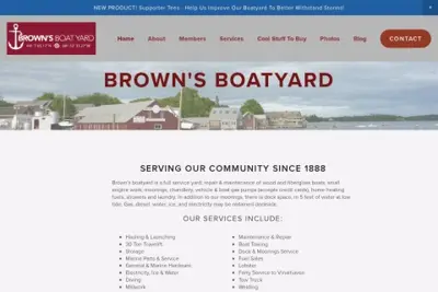Brown's Boat Yard