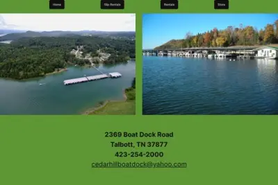 Cedar Hill Boat Dock