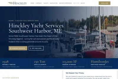 Hinckley Yacht Services Southwest Harbor, ME