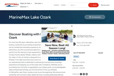 MarineMax (marina division, incl. IGY Marinas) Lake Ozark