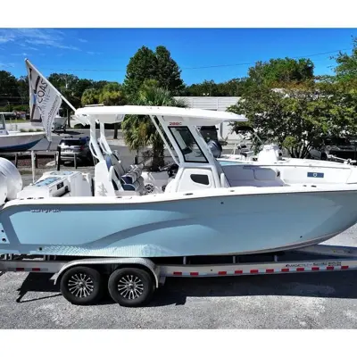 2026 Sea Fox 288 Commander powered by twin 300HP Yamaha's!