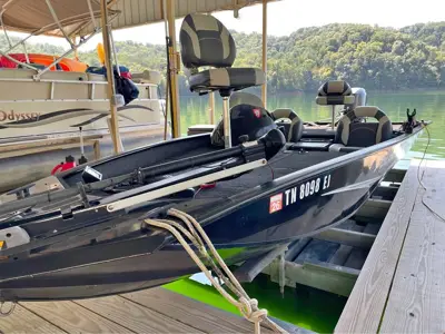 Fishing Boat and trailer Polar Kraft Bass TX 2014