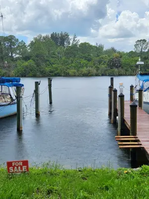 Boat Slip For Sale in Stuart, Florida at RIVER FOREST - WEST STUART