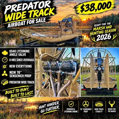 Predator Airboat