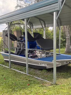 2021 Diamondback airboat airboat 8x14 rigging stainless